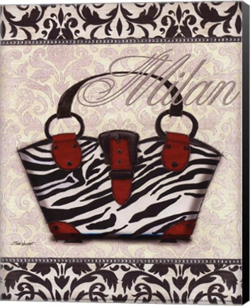 Framed Classy Purse I - mini Print