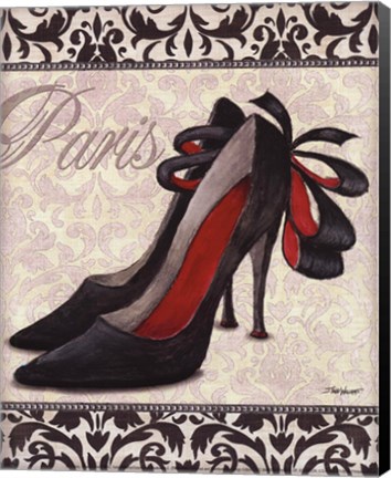 Framed Classy Shoes II - mini Print