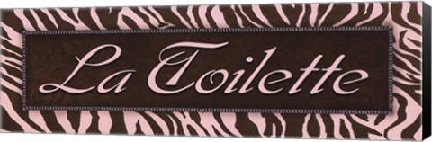 Framed La Toilette - mini Print