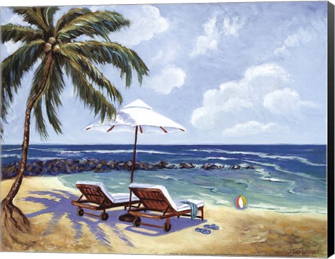 Framed Sea Side - mini Print