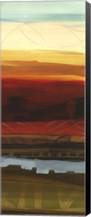 Framed Skyline Symmetry Print