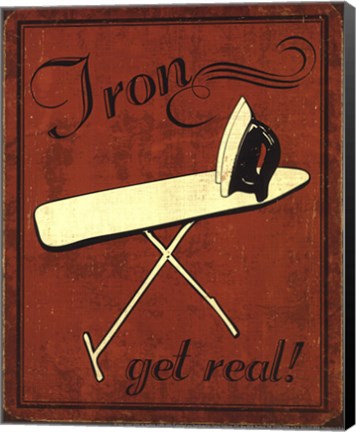 Framed Iron - mini Print