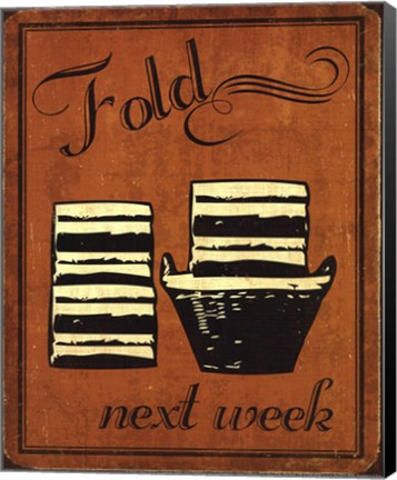 Framed Fold- mini Print