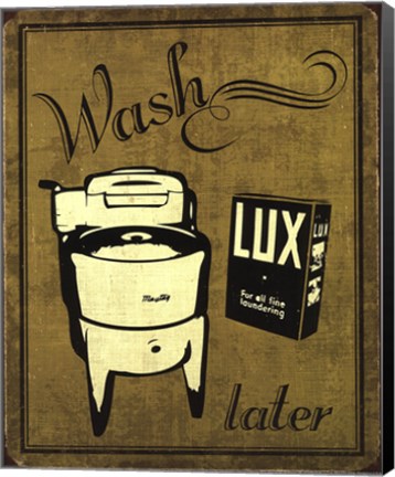 Framed Wash- mini Print