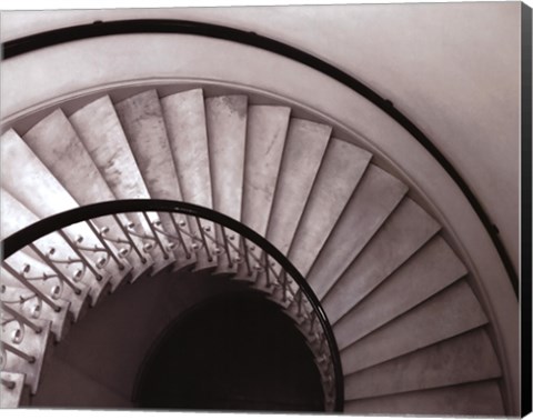 Framed Capital Stairway Print