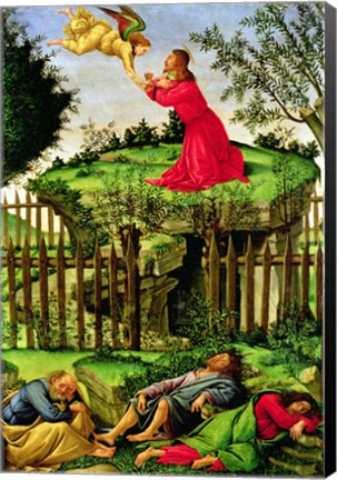 Framed Agony in the Garden, c.1500 Print