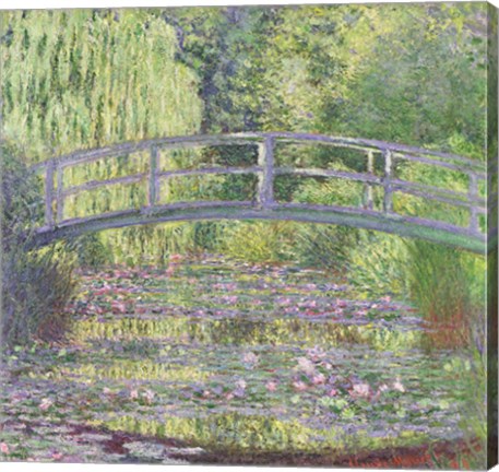 Framed Waterlily Pond: Green Harmony, 1899 Print