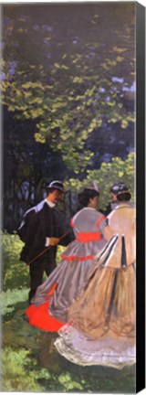 Framed Dejeuner sur L&#39;Herbe, Chailly, 1865-66 Print