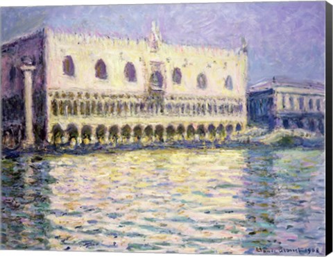 Framed Ducal Palace, Venice, 1908 Print