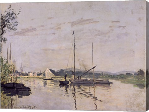 Framed Argenteuil, 1872 Print