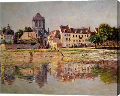 Framed By the River at Vernon, 1883 Print