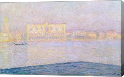 Framed Ducal Palace from San Giorgio, 1908 Print