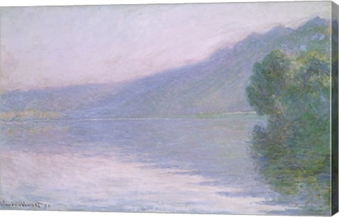 Framed Seine at Port-Villez, 1894 Print