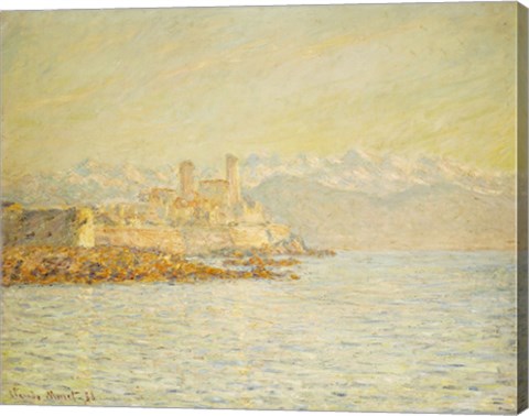 Framed Old Fort at Antibes Print