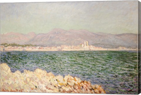 Framed Gulf of Antibes, 1888 Print