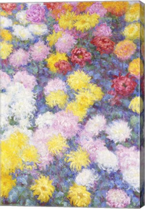 Framed Chrysanthemums, 1897 - vertical Print