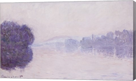 Framed Seine near Vernon, Morning Effect, c.1894 Print