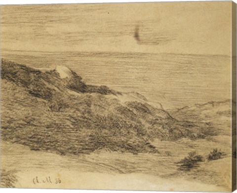 Framed By the Sea, 1886 Print