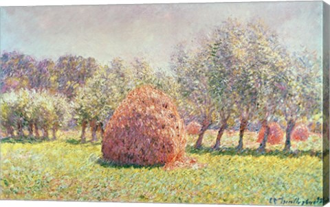 Framed Haystacks, 1893 Print