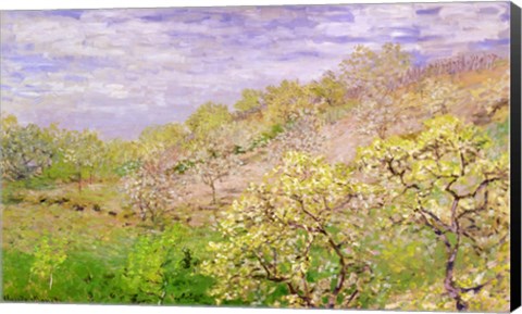 Framed Trees in Blossom Print