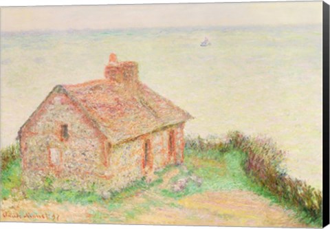 Framed House at Douanier, Pink Effect, 1897 Print