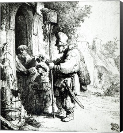 Framed Ratcatcher, 1632 Print