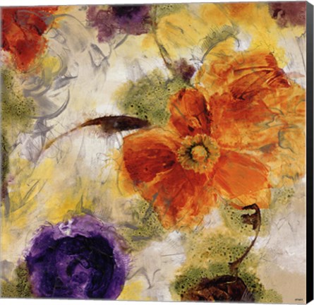 Framed Bright Fun I Print