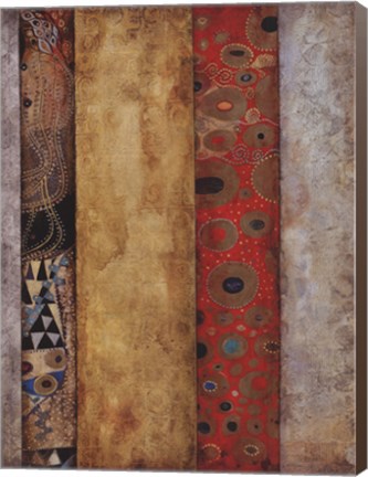 Framed Subtle Music II Print