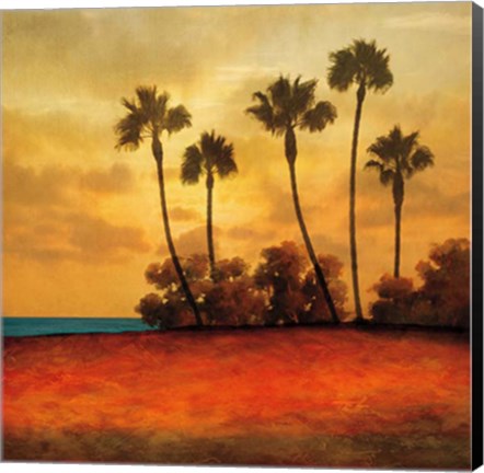 Framed Las Palmas I Print