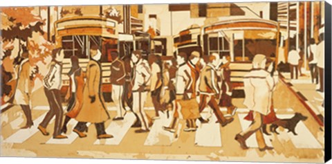 Framed Big City Print