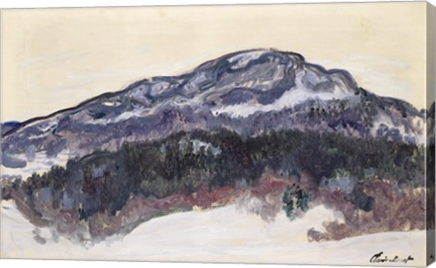 Framed Mount Kolsaas, Norway, 1895 Print