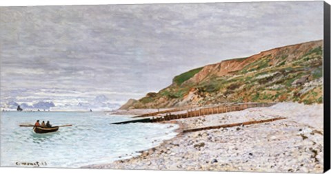 Framed La Pointe de la Heve, 1864 Print