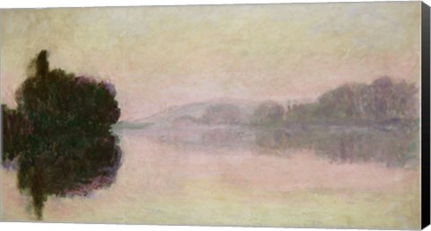 Framed Seine at Port-Villez, Evening Effect, 1894 Print