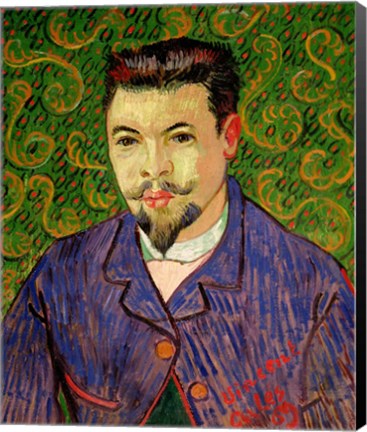 Framed Portrait of Dr. Felix Rey, 1889 Print