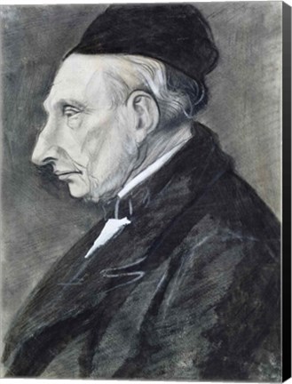 Framed Portrait of the Artist&#39;s Grandfather, 1881 Print