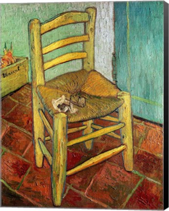 Framed Vincent&#39;s Chair, 1888 Print