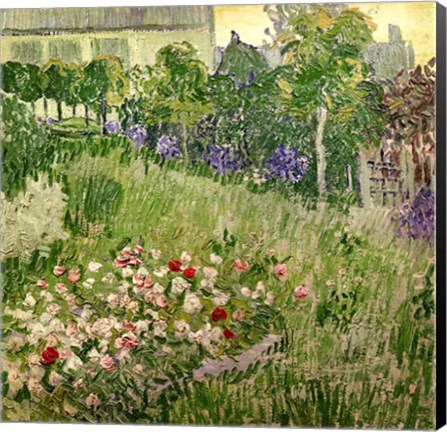 Framed Daubigny&#39;s garden, 1890 Print