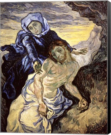 Framed Pieta, 1890 Print