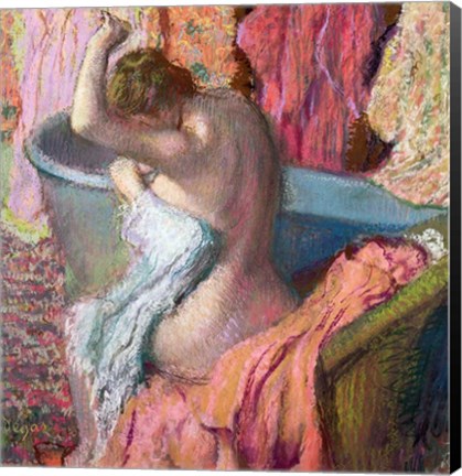 Framed Seated Bather, 1899 Print