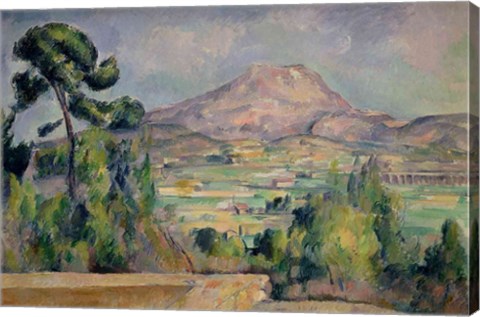 Framed Montagne Sainte-Victoire C Print