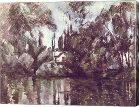 Framed House on the Banks of the Marne, 1889-90 Print