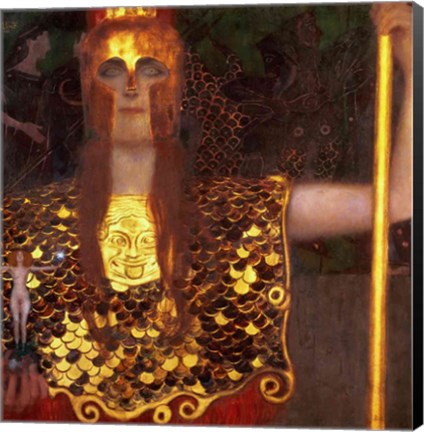 Framed Minerva or Pallas Athena Print