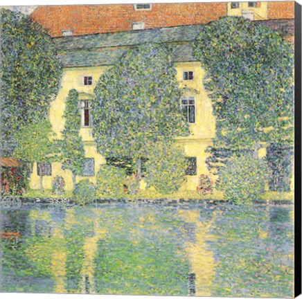 Framed Schloss Kammer on the Attersee III, 1910 Print