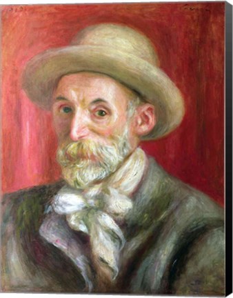 Framed Self portrait, 1910 Print