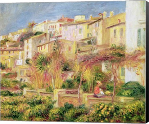 Framed Terrace in Cagnes, 1905 Print