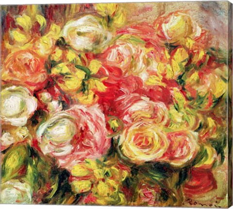 Framed Roses, 1915 Print