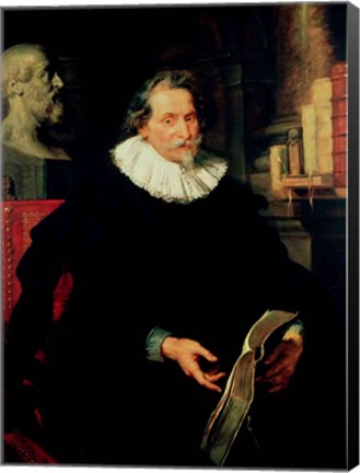 Framed Portrait of Ludovicus Nonnius Print
