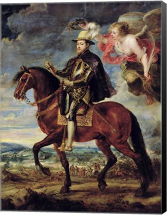 Framed Philip II Print