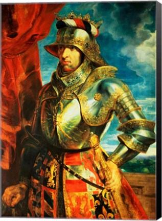 Framed Maximilian I Print