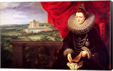 Framed Infanta Isabella Clara Eugenia Print